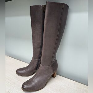 Alberto Fermani Taupe Brown Color Heeled Boots NWOT